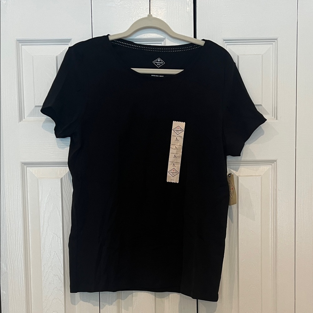 St. John’s bay classic Black Women's Top